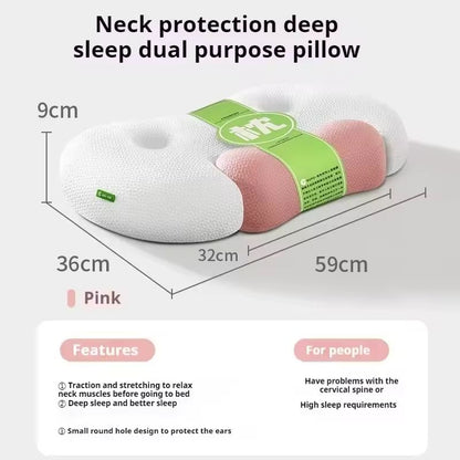 Memory Foam Cervical Pillow For Neck Pain Relief Ergonomic Orthopedic Contour Support 8