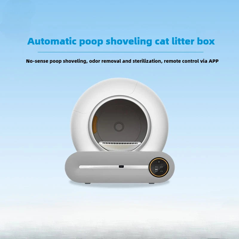 Automatic Cleaning Cat Litter Box Smart Enclosed Electric Toilet With Deodorizing For OdorFree Home 3