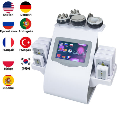 6in1 KIM 8 40K Cavitation Machine Professional Fat Burning Body Shaping Machine With Vibration Dred 2