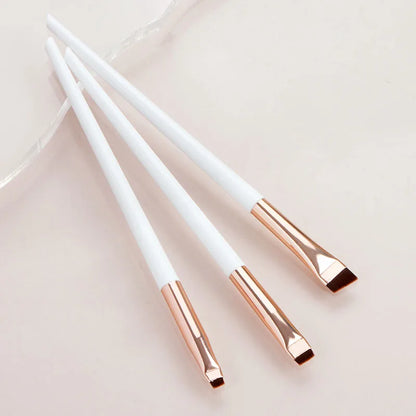 Portable Eyebrow Mapping Tool, Blade Eyeliner Brush Eyebrow Brushes, Brow Lamination Brush Fine Eye Liner Eyebrow Tools