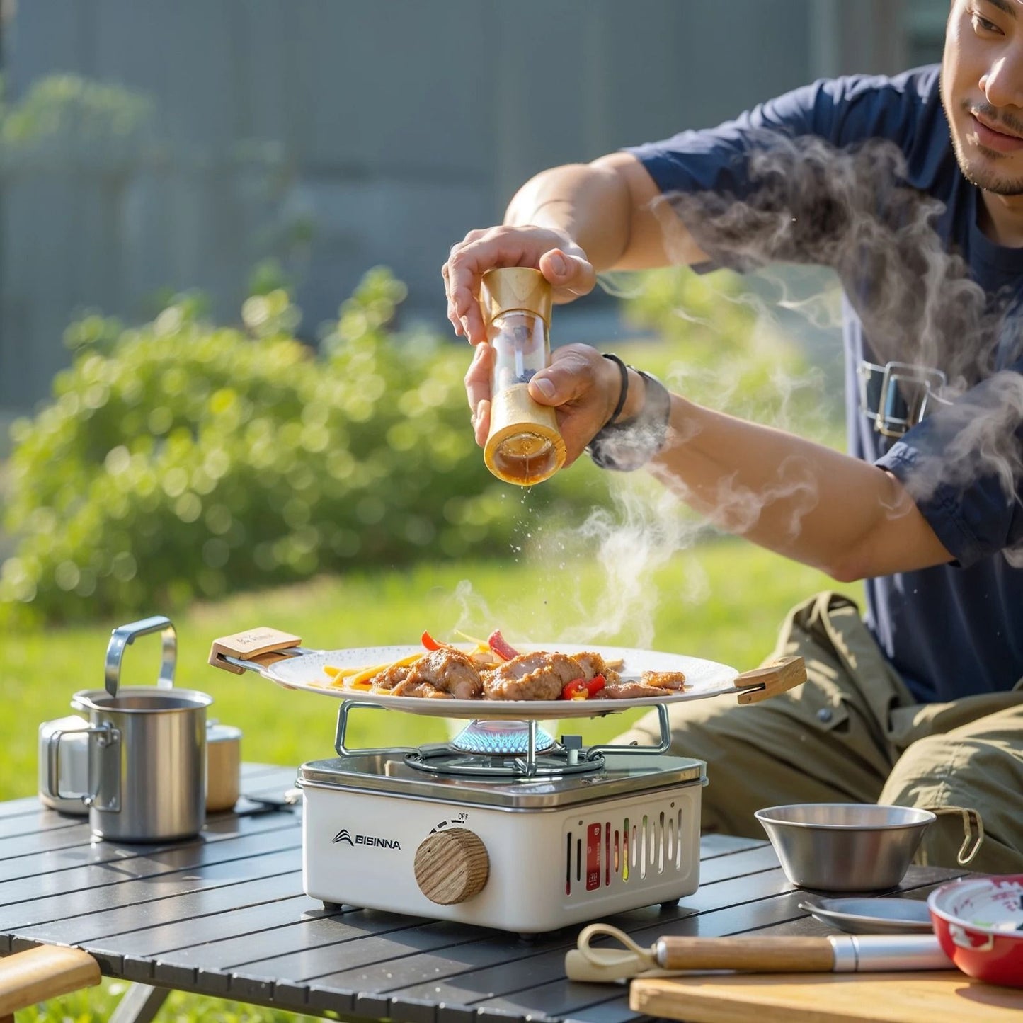 Portable High Firepower Camping Gas Stove