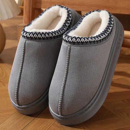 Cozy Plush Platform Slippers For Women 8
