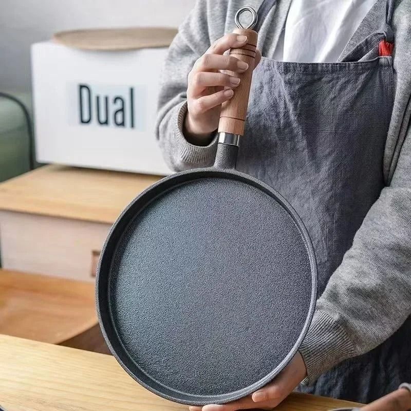 Cast Iron Frying Pan For Pancakes Eggs And Steaks 3