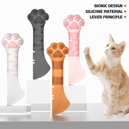 Multifunction Pet Spoon Jar Opener for Feeding Wet and Dry Food