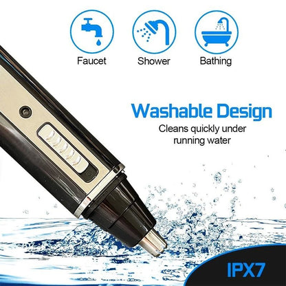 4in1 Rechargeable Grooming Trimmer Kit For Nose Ear Beard And Eyebrow 4