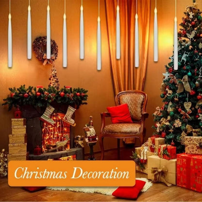 LED Floating Candles With Remote Magic Wand  Flameless Flickering Lights For Wedding  Holiday Decor 1