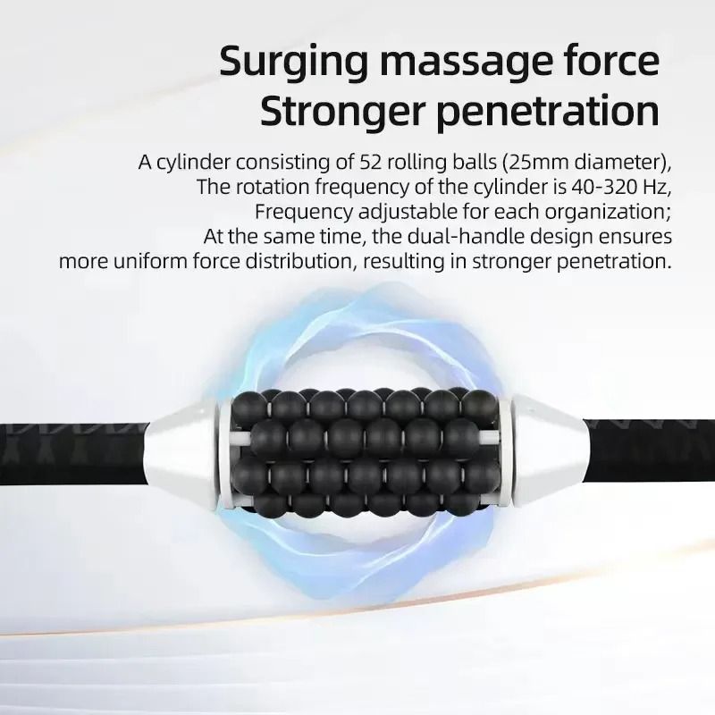 Rechargeable HighFrequency Body Roller For Muscle Relaxation And Slimming 1