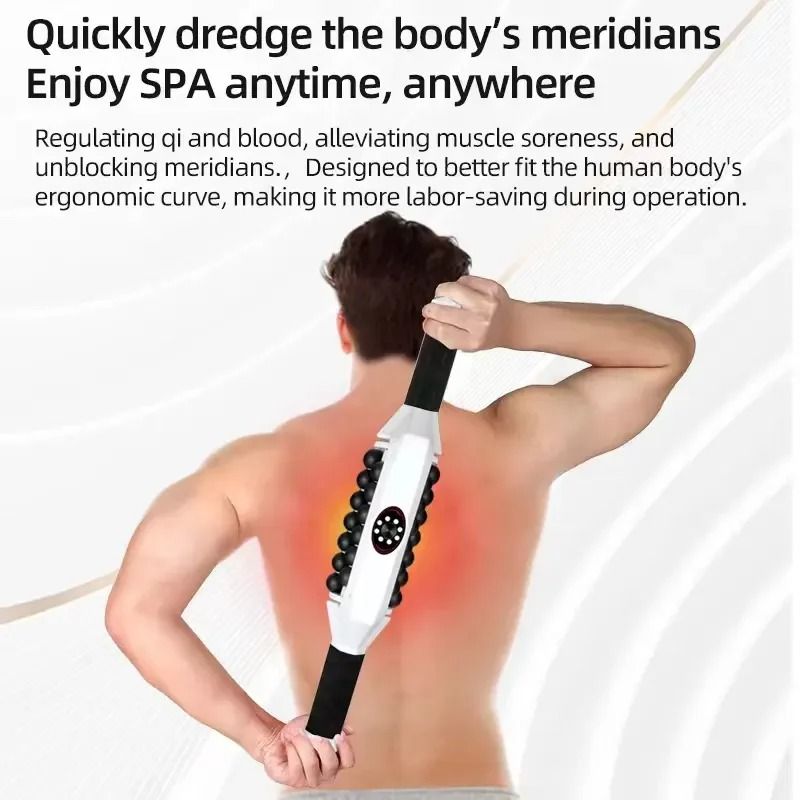 Rechargeable HighFrequency Body Roller For Muscle Relaxation And Slimming 2