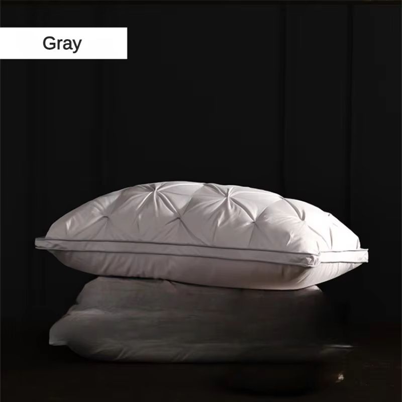 Luxury Goose Down Pillow  95 White Goose Down With Cotton Cover For HotelQuality Sleep 6