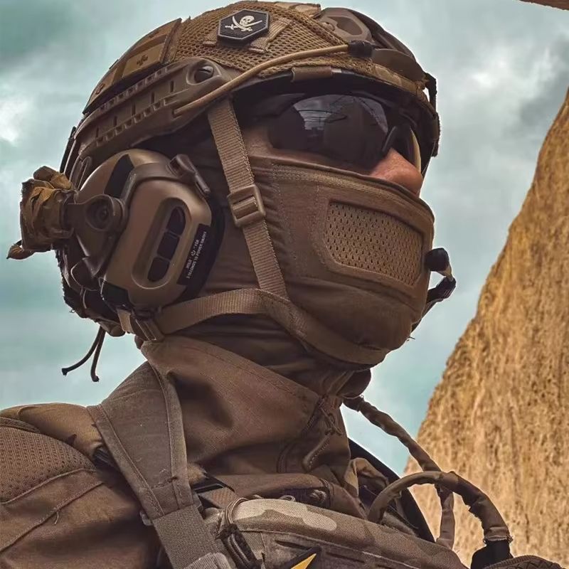 EARMOR M32 MOD4SE Tactical Shooting Earmuffs  Noise Reduction Headset With Helmet ARC Rail  Kenwood 5