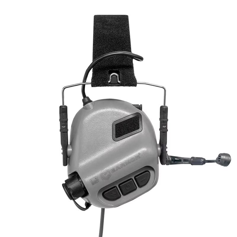 EARMOR M32 MOD4SE Tactical Shooting Earmuffs  Noise Reduction Headset With Helmet ARC Rail  Kenwood 6