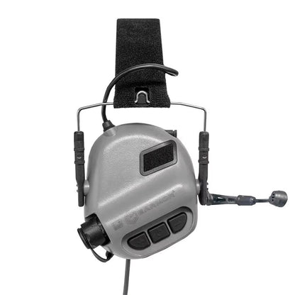 EARMOR M32 MOD4SE Tactical Shooting Earmuffs  Noise Reduction Headset With Helmet ARC Rail  Kenwood 6