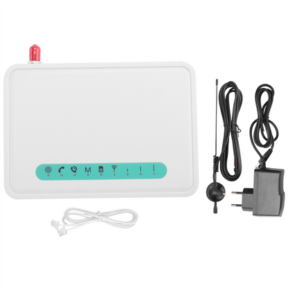 Desktop Caller Dialer with SIM Card Slot, Y14A Quad Band GSM Fixed Wireless Terminal for Home & Business Phone Lines