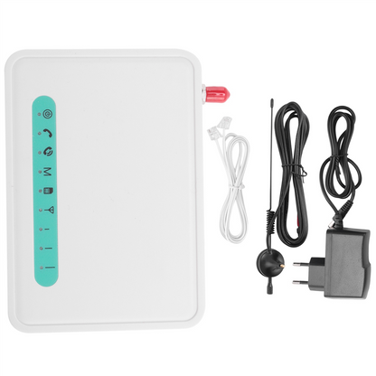 Desktop Caller Dialer with SIM Card Slot, Y14A Quad Band GSM Fixed Wireless Terminal for Home & Business Phone Lines