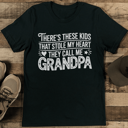 There's These Kids That's Sole My Heart The Call Me Grandpa Tee