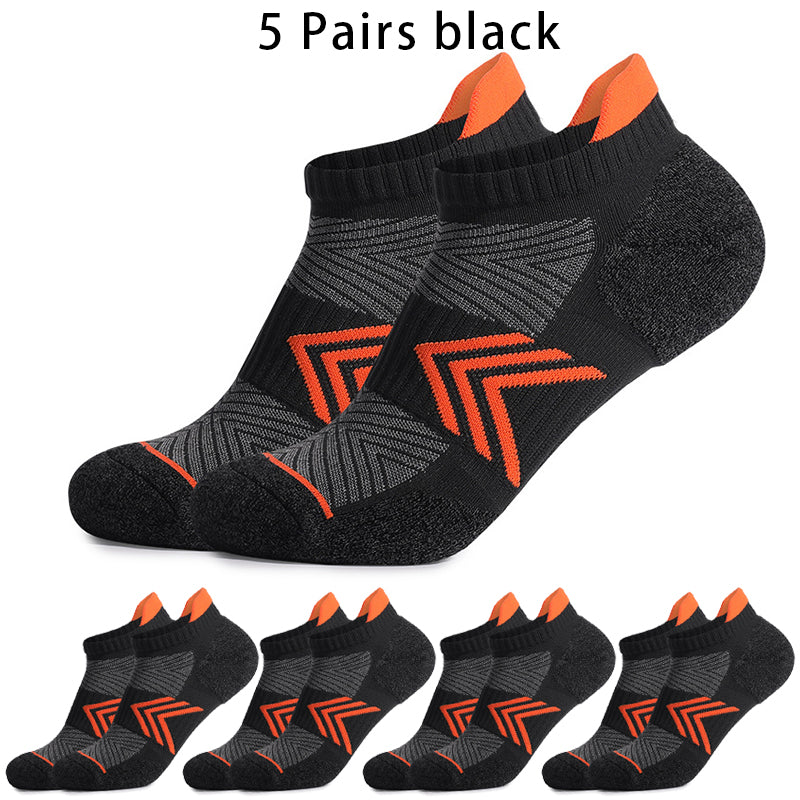 Premium Breathable Mens Sports Socks Cushioned Athletic Ankle Socks For Running Gym And Casual Wear 9