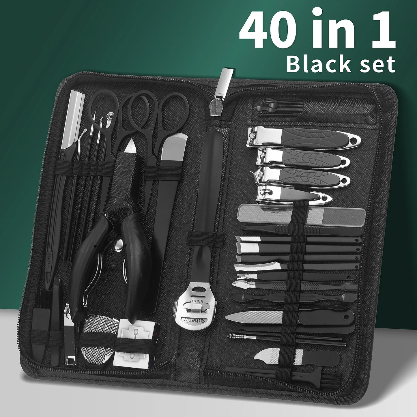 Ultimate All-in-One Manicure Set & Pedicure Tools Kit for Salon-Quality Nail Care at Home, For Women and Men