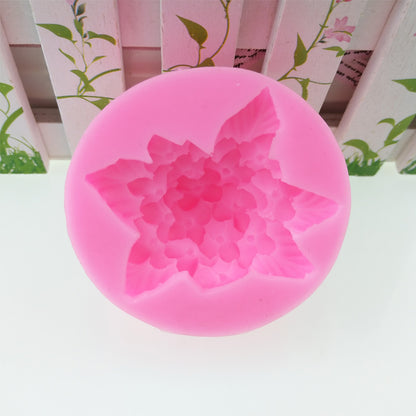 Hydrangea Flower Silicone Soap Molds for Soap Making, Handmade Resin Form Mould, DIY Fondant Cake Decorating Tools