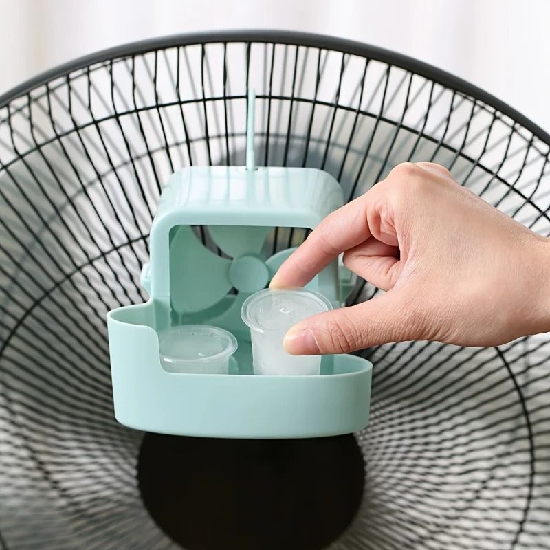 Portable Ice Cooling Fan Accessory for Quick Refreshing Air