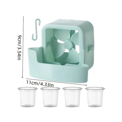Portable Ice Cooling Fan Accessory For Quick Refreshing Air 2
