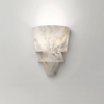 Modern Luxury Spanish Marble Wall Lamp, Creative LED Wall Light for Bedroom, Living Room, Bathroom, Corridor, Villa