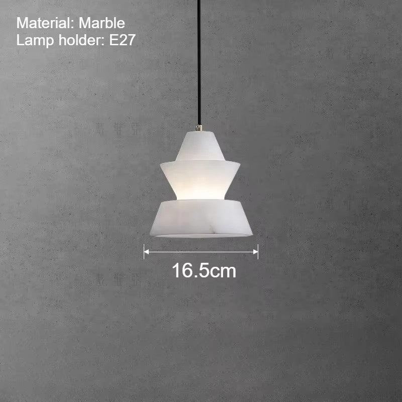 Modern Luxury Spanish Marble Wall Lamp, Creative LED Wall Light for Bedroom, Living Room, Bathroom, Corridor, Villa