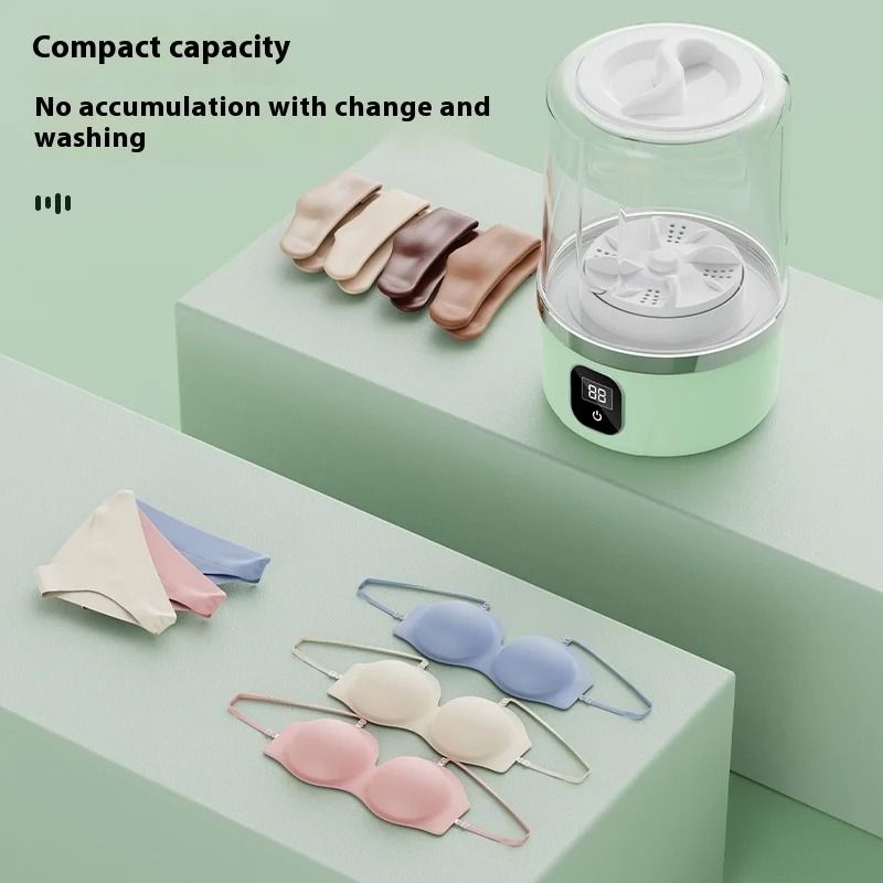 Portable Mini Laundry Wash Bucket For Travel And Small Spaces 3