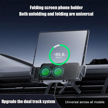 Adjustable Rotating For Samsung Mobile Phone Holder, Automatic Horizontal Screen Bracket with Wireless Charging Stand