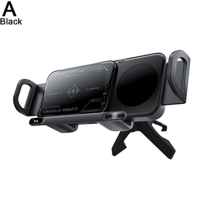 Adjustable Rotating For Samsung Mobile Phone Holder, Automatic Horizontal Screen Bracket with Wireless Charging Stand