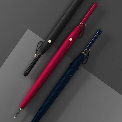 Premium OLYCAT Korean Style Women Umbrella Rain and Sun Protection, Long Handle Windproof 8K Travel Golf Umbrella