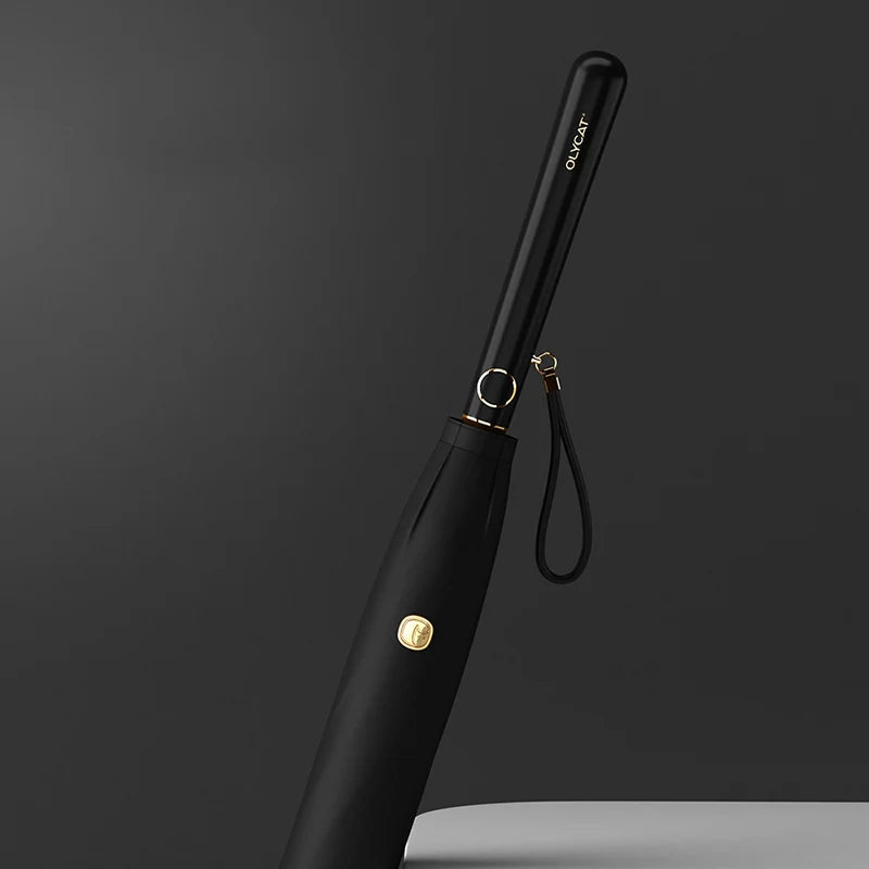 Premium OLYCAT Korean Style Women Umbrella Rain and Sun Protection, Long Handle Windproof 8K Travel Golf Umbrella
