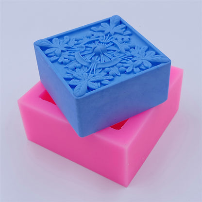 DIY Flower Handmade Soap Mold, Natural Soap Making Molds, Scented Candle Mold, Aromatherapy Plaster Cake Decor