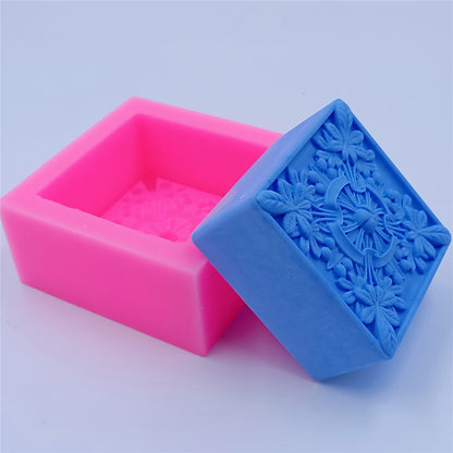 DIY Flower Handmade Soap Mold, Natural Soap Making Molds, Scented Candle Mold, Aromatherapy Plaster Cake Decor
