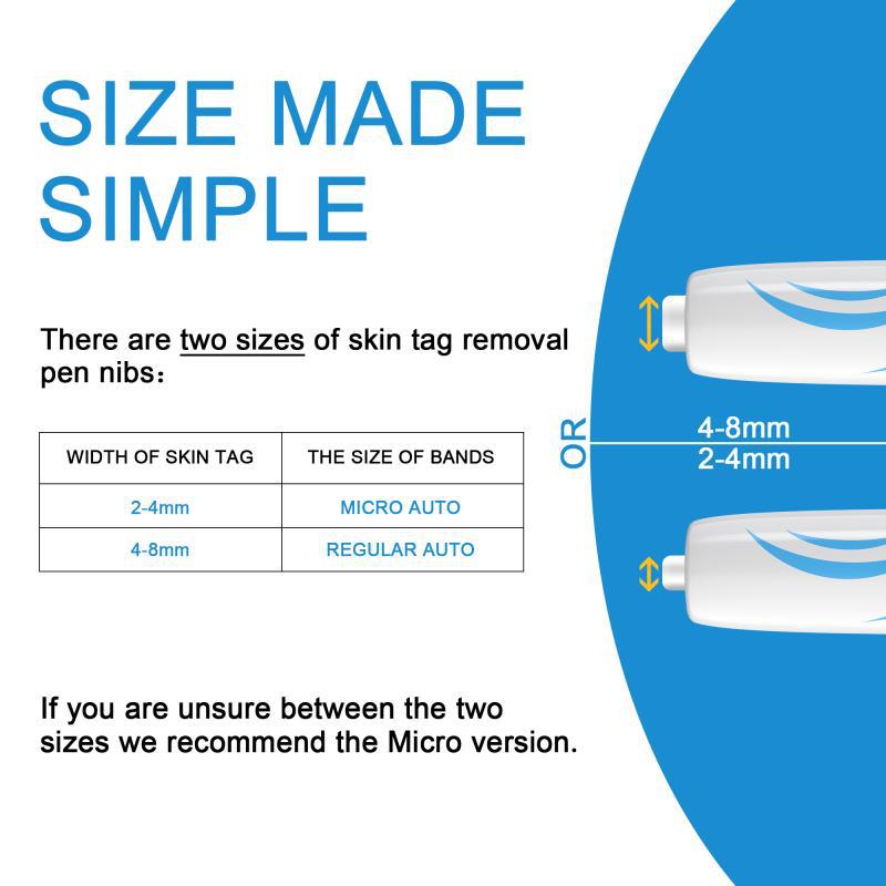 2 in 1 Auto Micro Skin Tag Remover Device Kit, Standard Face Cleaner for Adult Mole, Wart, Black Dots Remover, Painless