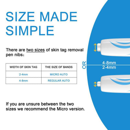 2 in 1 Auto Micro Skin Tag Remover Device Kit, Standard Face Cleaner for Adult Mole, Wart, Black Dots Remover, Painless