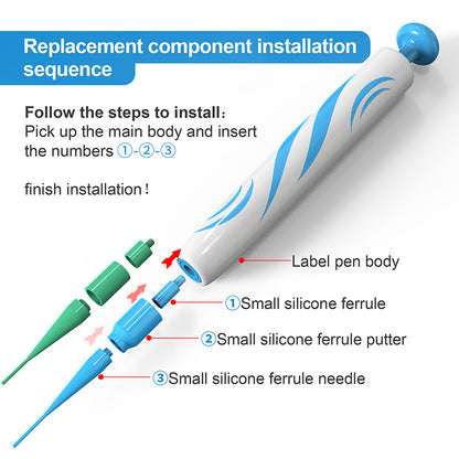 2 in 1 Auto Micro Skin Tag Remover Device Kit, Standard Face Cleaner for Adult Mole, Wart, Black Dots Remover, Painless