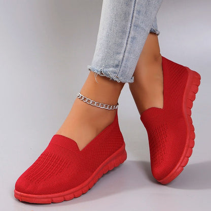 Women Summer Mesh Flat Shoes Breathable Casual Sneakers 5