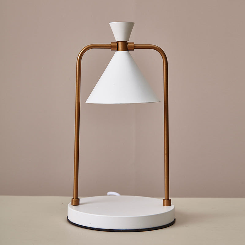 Electric Candle Warmer Lamp, Dimmable Top-Down Wax Melter Burner for Safe, Desk, Table Lamp for Home, Spa