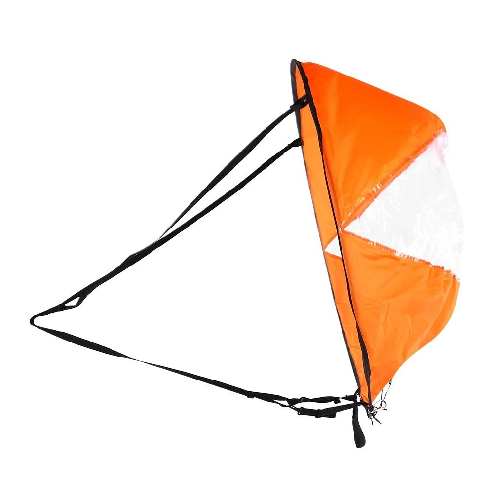 Portable Kayak Wind Sail With Foldable Waterproof Nylon Cloth 6