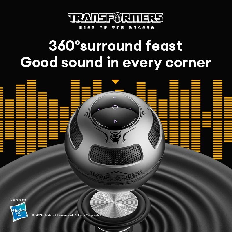 Portable Wireless Bluetooth Speaker With Stereo Sound And Long Battery Life 4