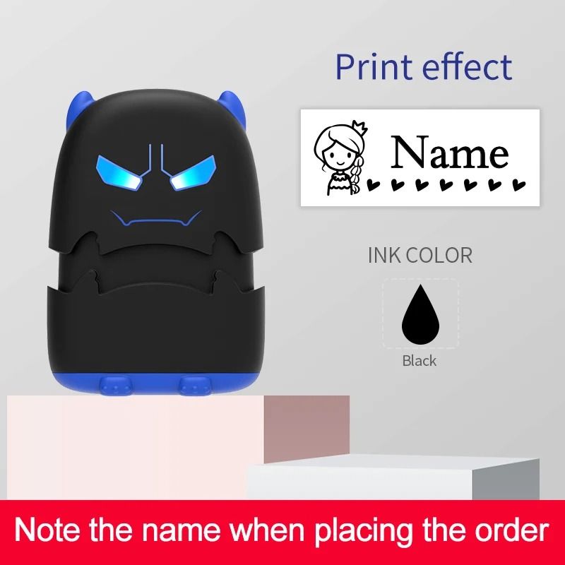 Custom Cartoon Name Stamp Kit For Fabric And Bags 9