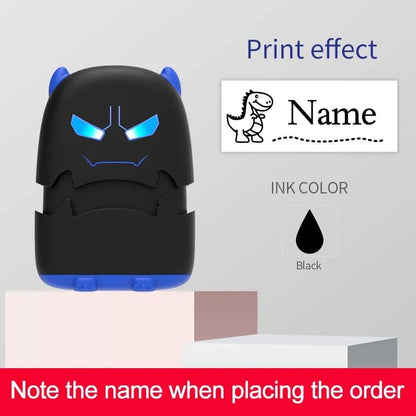 Custom Cartoon Name Stamp Kit For Fabric And Bags 10