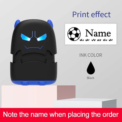 Custom Cartoon Name Stamp Kit For Fabric And Bags 11