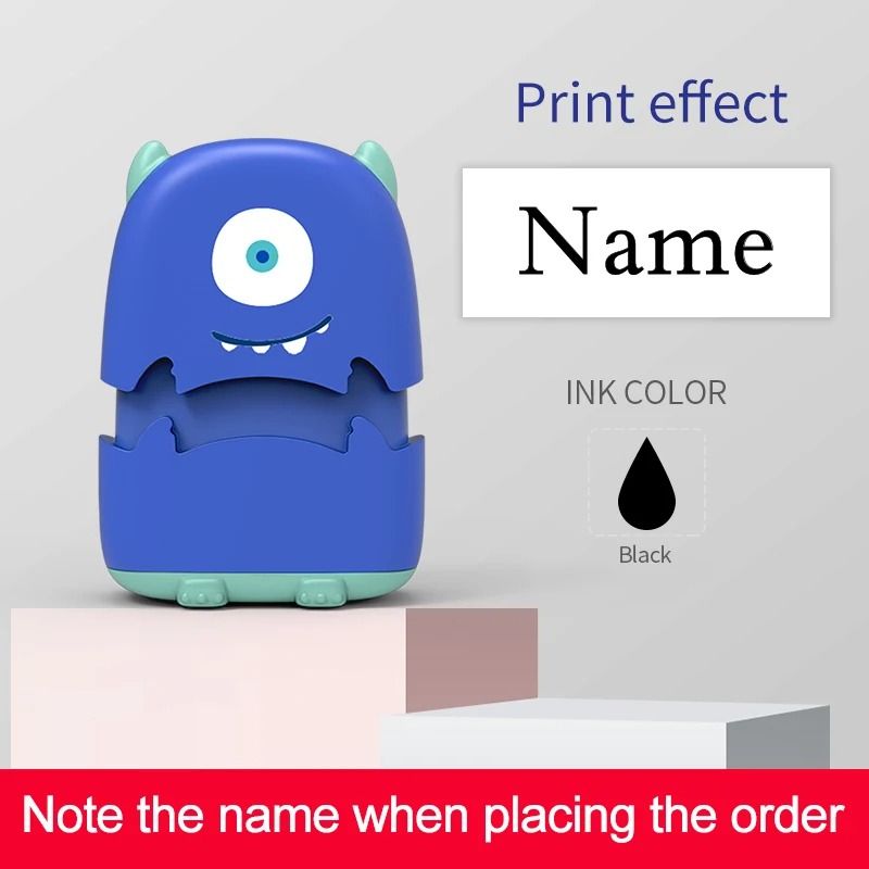 Custom Cartoon Name Stamp Kit For Fabric And Bags 14
