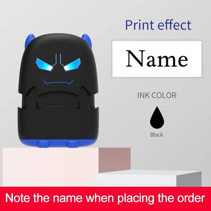 Custom Cartoon Name Stamp Kit For Fabric And Bags 7