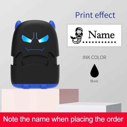 Custom Cartoon Name Stamp Kit For Fabric And Bags 8
