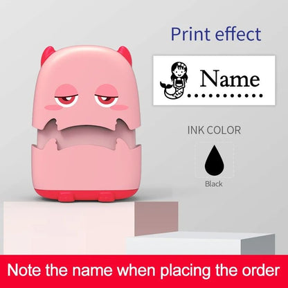Custom Cartoon Name Stamp Kit For Fabric And Bags 20