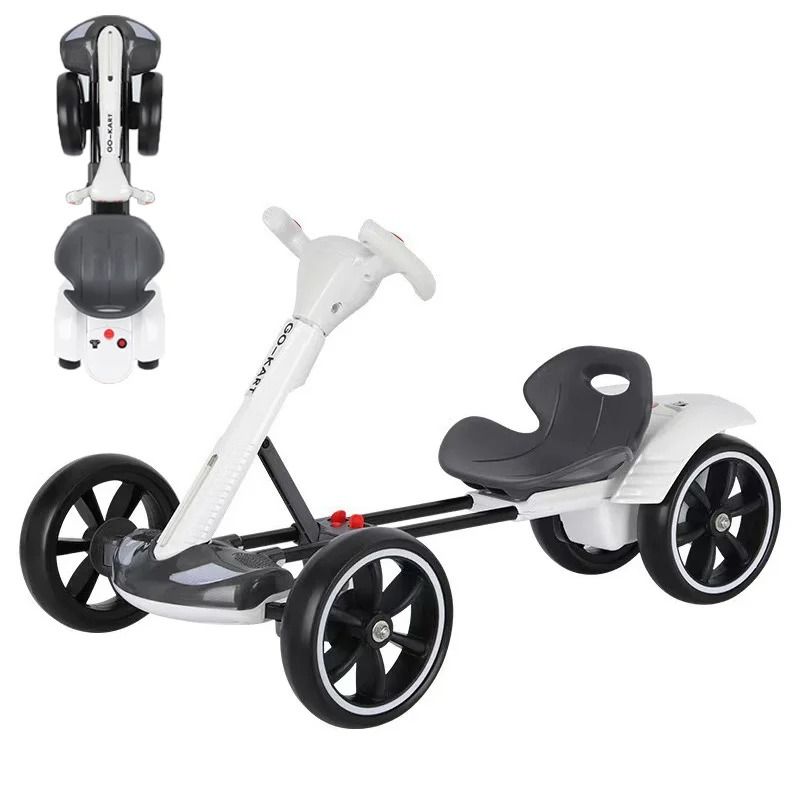 Foldable Electric Cart for Instant Ride and Portability