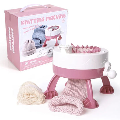 Rotary Knitting Board Kit With 22 Stitch Rotary Loom 3