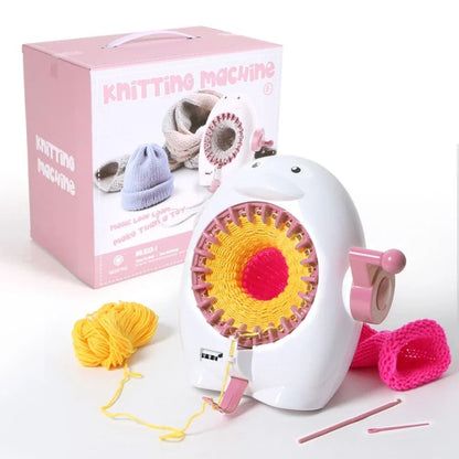 Rotary Knitting Board Kit With 22 Stitch Rotary Loom 5
